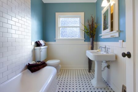 Bathroom plumbing remodeling