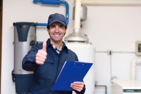 Commercial water heater service